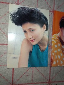 美女明星明信片