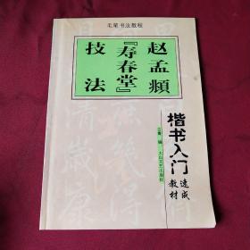 楷书入门速成教材·毛笔书法教程：柳公权《玄秘塔》技法