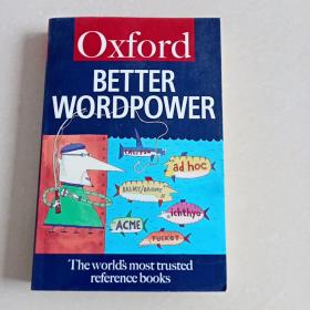 【英文原版】oxford better wordpower