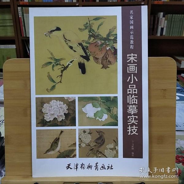 宋画小品临摹实技/名家国画示范教程