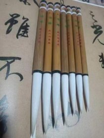 金鼎牌 苏州湖笔 大号 顶峰 纯羊毫长锋 一套 一号至七号 2000制笔
