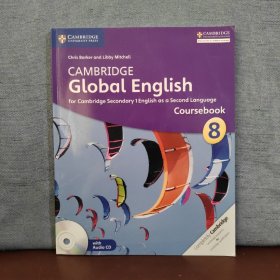 Cambridge Global English Stage 8 Coursebook with Audio CD: For Cambridge Secondary 1 English as a Second Language [With CD (Audio)] 【英文原版，包邮】