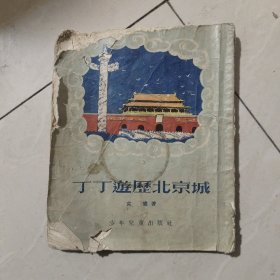 少年儿童出版社《丁丁游历北京城》1956年老版本毛用坤，赵蓝天插图