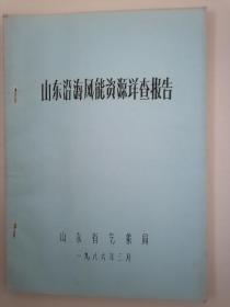 山东沿海风能资源详查报告