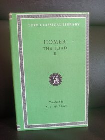 Loeb Classical Library 洛布经典丛书  Homer The Iliad II books 13-24  《荷马史诗之伊利亚特》第13-24卷