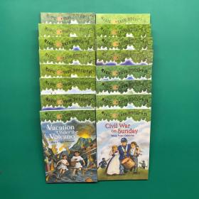 Magic Tree House 神奇树屋英文原版(16本合售）课外阅读分阶学习 儿童英语读物