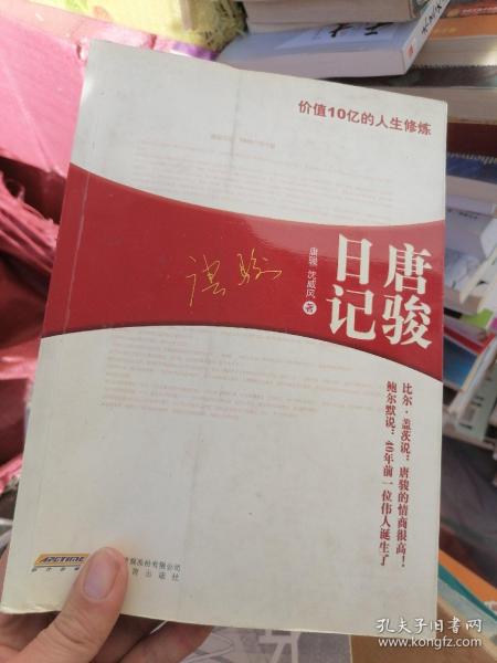 唐骏日记：价值10亿的人生修炼