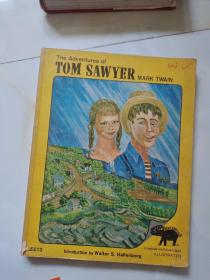 The Adventures of
TOM SAWYER MARK TWAIN

PHANTED

Complete and Unabridged
EE13Introduction by Walter S. HallenborgILLUSTRATED（16开平装本）