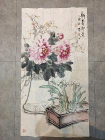 【杨梵】陕西著名花鸟画家，全国优秀青年画家，西安中国画院画家、陕西书画艺术研究院副院长。作品多次入选中国美协！名家书画邀请展