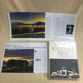 超大开本肯特插图：The Prints of Rockwell Kent：A Catalogue Raisonne 肯特版画集，1975年初版，布面精装本，八开本，300幅插图，布纹纸印制。