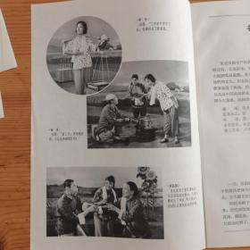 1965年中南区戏剧观摩下乡节目汇报演出  在京演出三张合售 《双教子、借牛、送粮 扒瓜图 游乡 门书场 烘房飘香  打铜锣  补锅》戏单