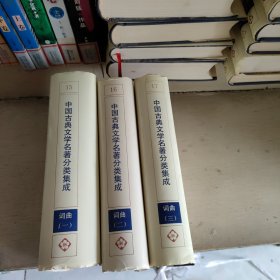 中国古典文学名著分类集成（词曲卷，全3册）