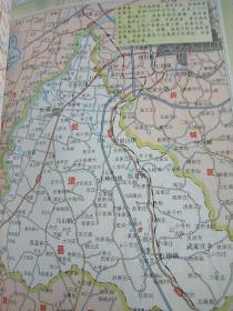 中国分省系列地图册：山东省地图册