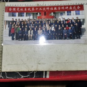 老照片：全国党校系统第十二次社科教学科研座谈会 2005.11.05.兰州（过塑）