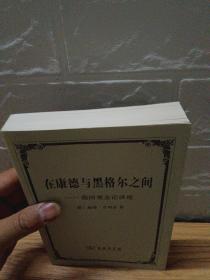 【全新正品，未见瑕疵】在康德与黑格尔之间：德国观念论讲座