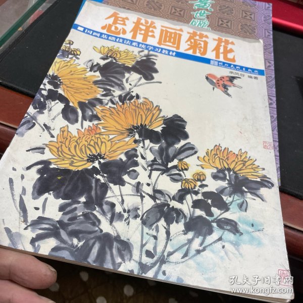 怎样画菊花