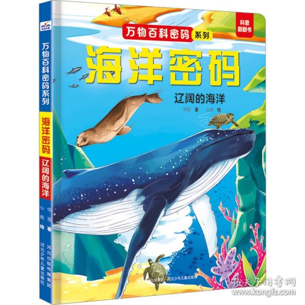 海洋密码：辽阔的海洋 少儿科普 河北少儿出版社 新华正版