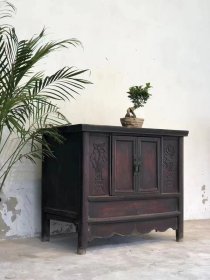 清代，老榆木书桌，全品