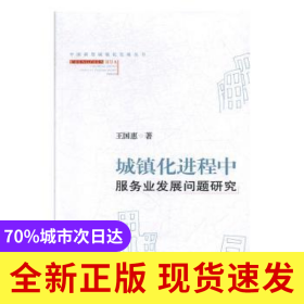 城鎮(zhèn)化進(jìn)程中服務(wù)業(yè)發(fā)展問(wèn)題研究