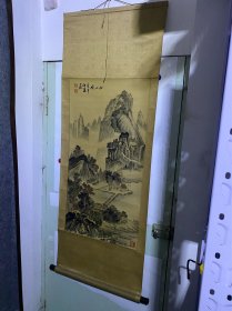 李子新山水國畫一副