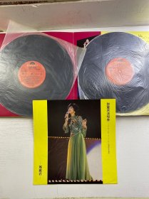 邓丽君 演唱会（黑胶唱片）一九八二年一月九、十、十一日）现场录音珍藏版》双碟港版专辑 (含海报、编号2664 475 发行时间：1982年）