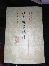 江文通集校注（全四册）32开精装