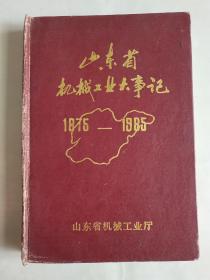 山东省机械工业大事记 （1875-1985）