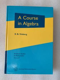 现货 A Course in Algebra (Graduate Studies in Mathematics)   英文原版  现代代数 代数学