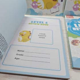 VIPKID LEVEL 4 REVIEW BOOK 1/2/3/4 全四册美国小学在家上