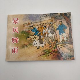 经典连环画阅读丛书中国现代文学名著暴风骤雨小人书