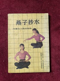 燕子抄水