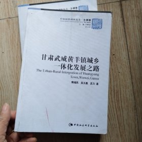 甘肃武威黄羊镇城乡一体化发展之路/中国国情调研丛书