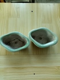 老青瓷小花盆