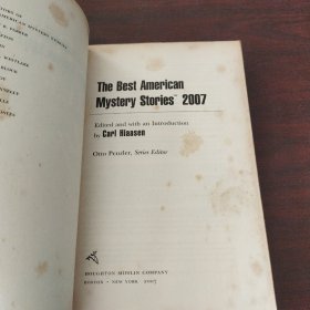 The Best American Mystery Stories 2007（英文原版）