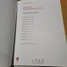 CRESCINA PLC LBO TRANSDERMIC 4本合售