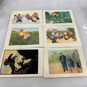 1966年华北区年画版画展览会作品（6张）