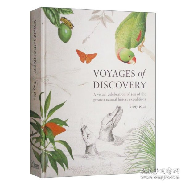 英文原版 Voyages of Discovery: A visual celebration of ten of the greatest natural history expeditions托尼赖斯 发现之旅 精装 英文版 进口英语原版书籍