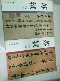 中国历代书法大师名作精选-苏轼（一）（二）两册全