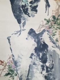 老画家 张宗桥 花鸟画（四尺整张）