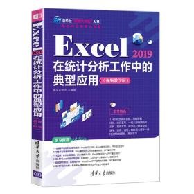 Excel 2019在统计分析工作中的典型应用（视频教学版）