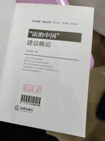 “法治中国”建设略论