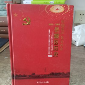 中国共产党长沙市岳麓区历史 : 1920～2010上册