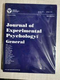 journal of experimental psychology:general 2022年1月 原版