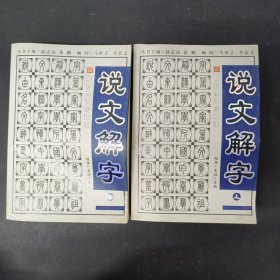 中华名著百部—说文解字（上下册 全二册 2本合售）