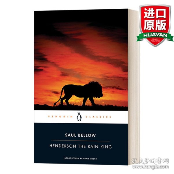 英文原版 Henderson the Rain King (Penguin Classics) 雨王亨德森 企鹅经典 英文版 进口英语原版书籍