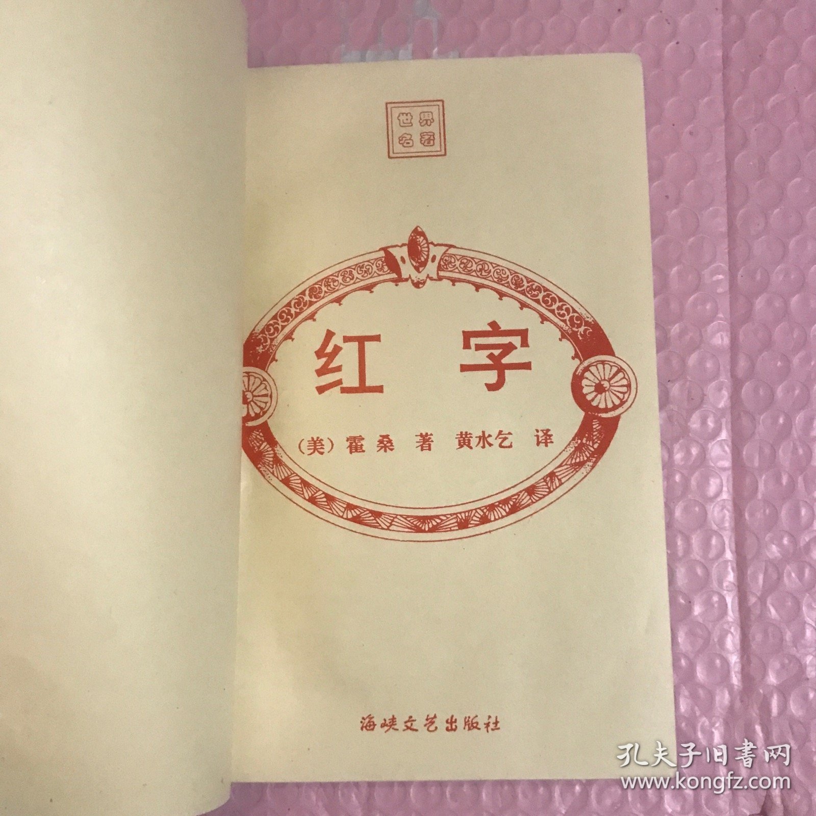 红字 1995年一版