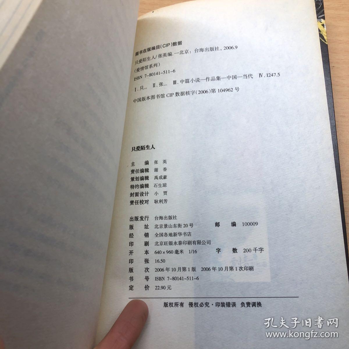 北京爱情：只爱陌生人