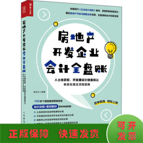 房地产开发企业会计全盘账 从土地获取、开发建设到销售转让账务处理全流程指南