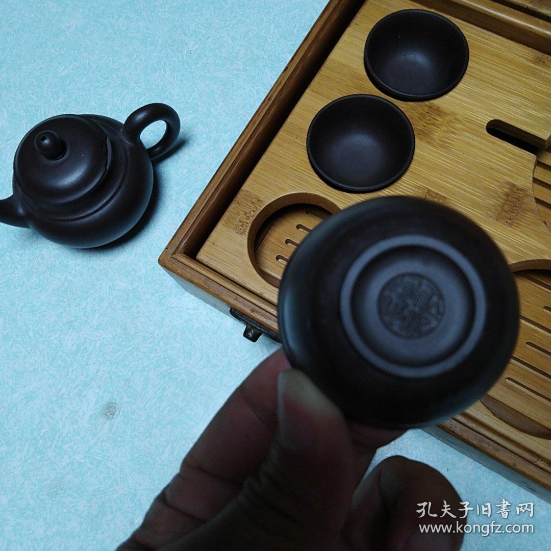 当代紫砂界扛鼎人物一一季益顺大师 紫砂壶(1壶+6杯)