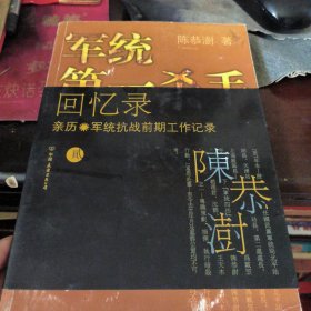 军统第一杀手回忆录2：亲历军统抗战前期工作记录